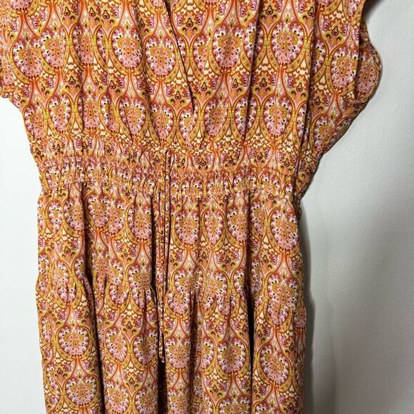 Maison Tara drawstring dress size 14W - Picture 4 of 6